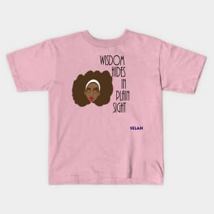 clear sublety Kids T-Shirt